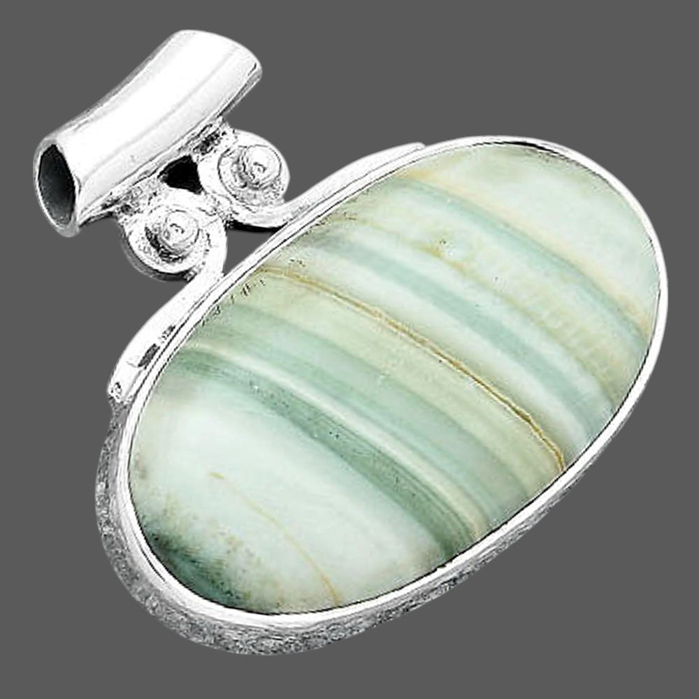 Natural Saturn Chalcedony Pendant P-1597 SDP156948