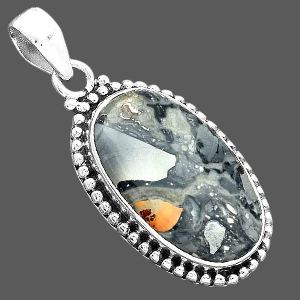 Natural Maligano Jasper - Indonesia Pendant P-1052 SDP156995