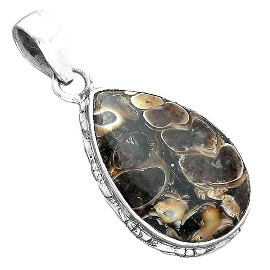 Natural Turtella Jasper - USA Pendant P-1135 SDP157037