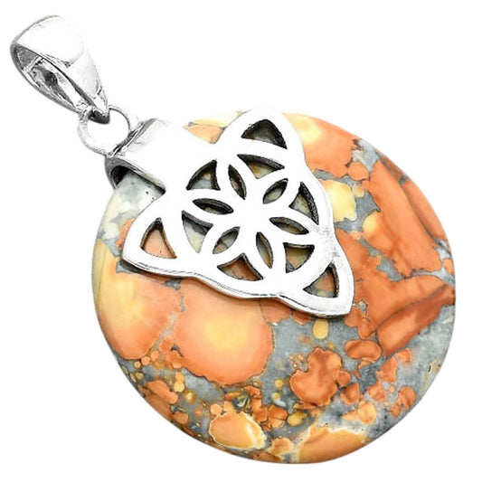 Natural Maligano Jasper - Indonesia Pendant P-1348 SDP157042