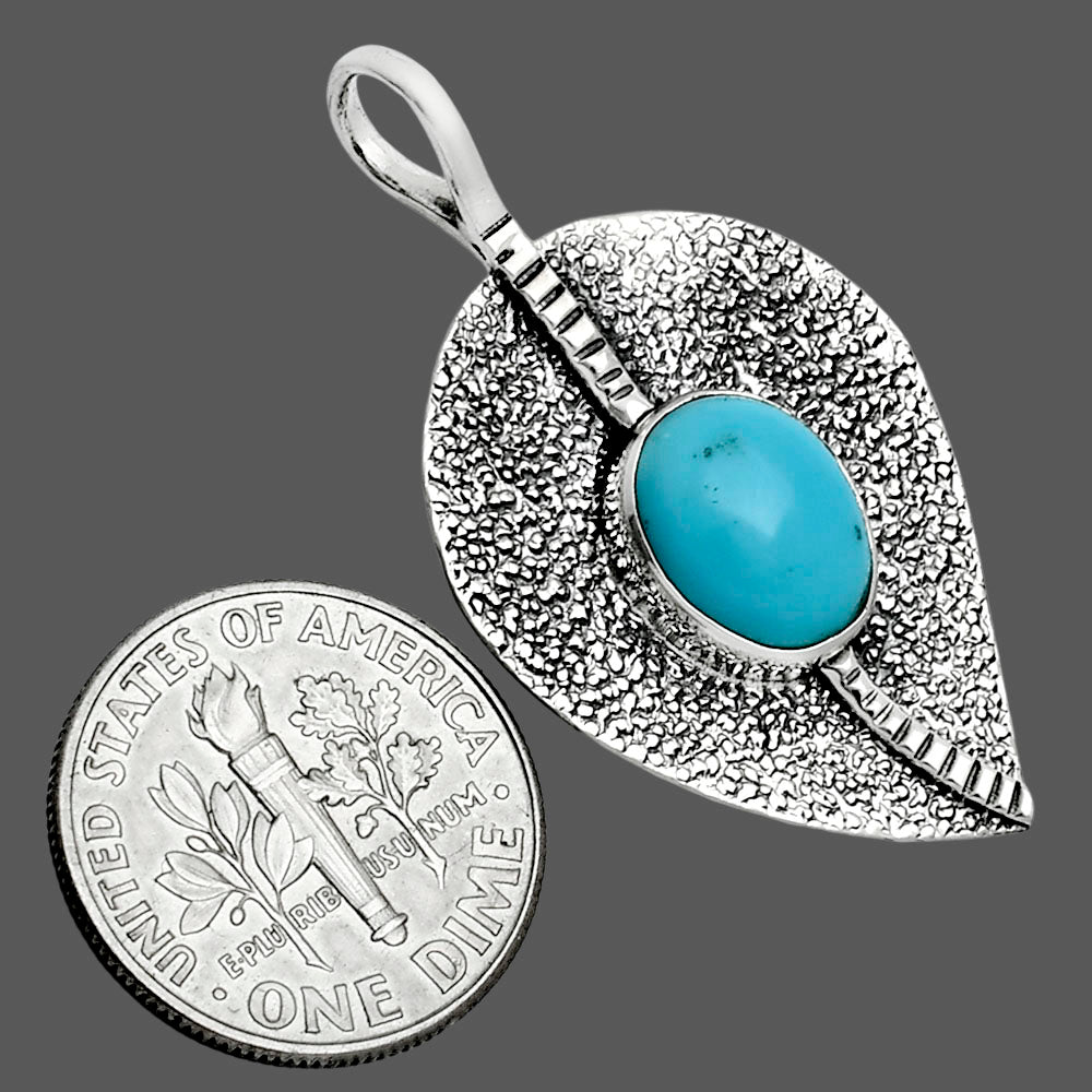 Sleeping Beauty Turquoise - USA Pendant P-1218 SDP157382