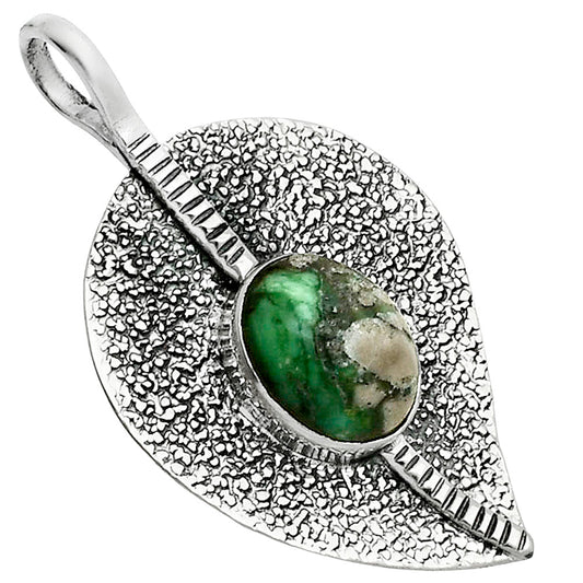 Natural Utah Variscite Pendant P-1218 SDP157410