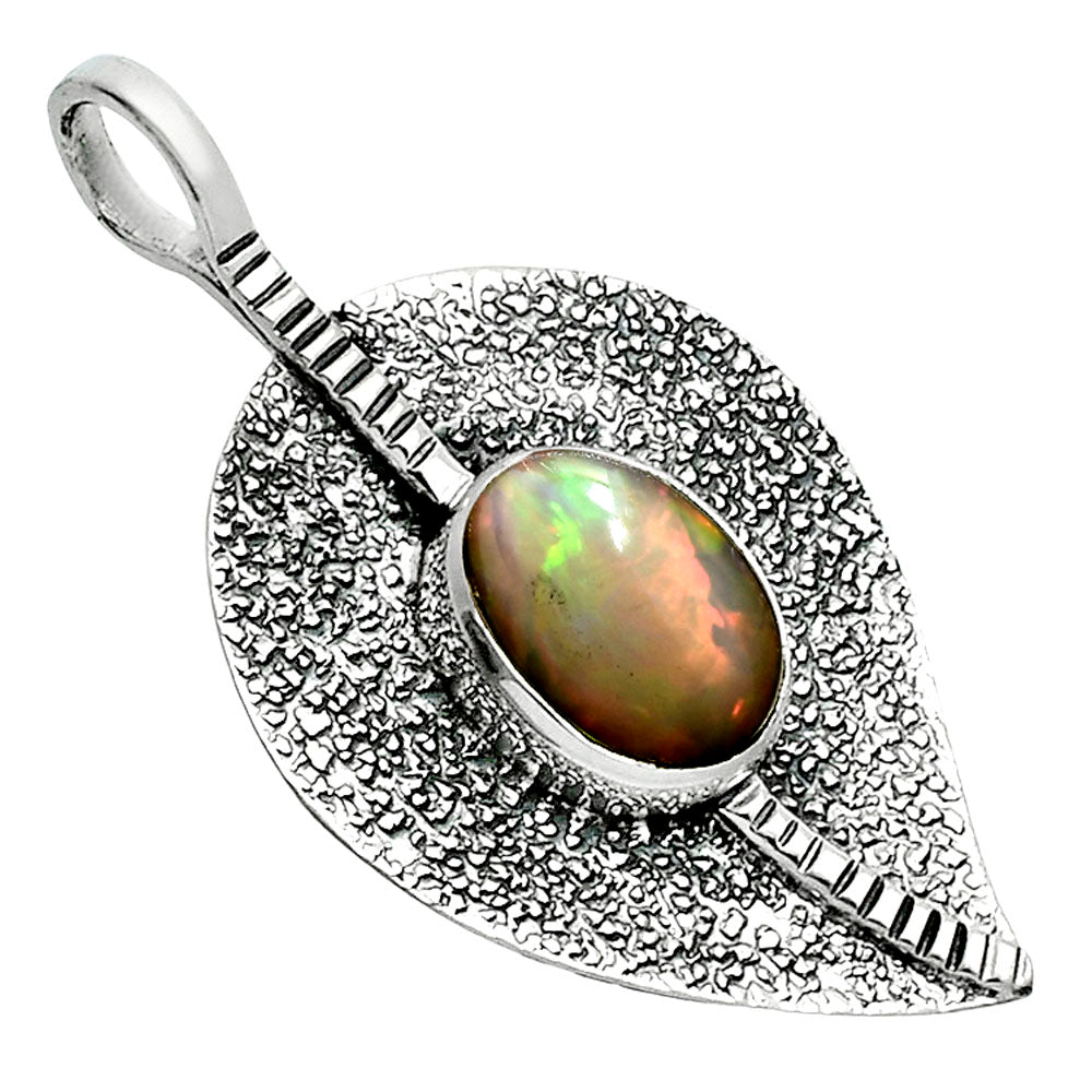 Natural Ethiopian Opal Pendant P-1218 SDP157426