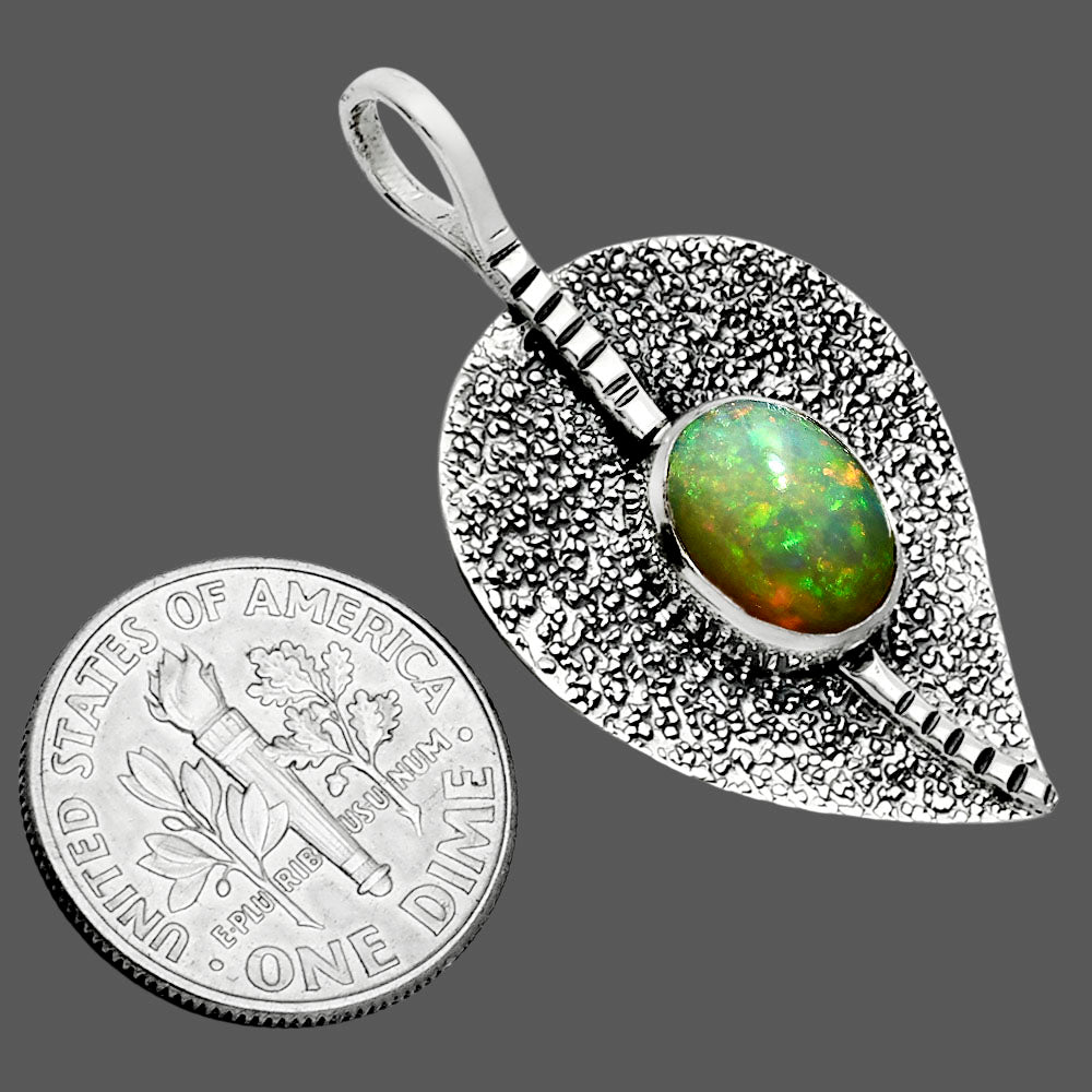 Natural Ethiopian Opal Pendant P-1218 SDP157427