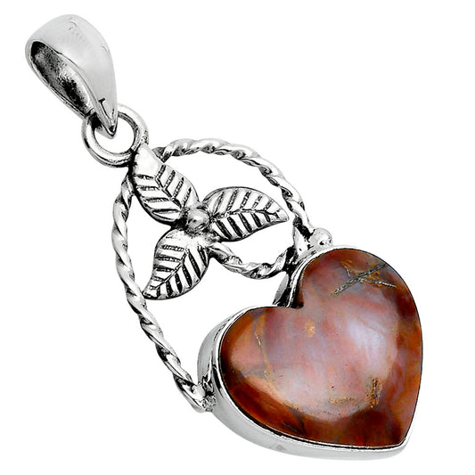 Natural Red Moss Agate Pendant P-1688 SDP157516