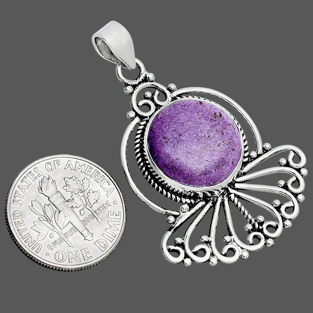 Natural Purpurite - South Africa Pendant P-1544 SDP157541
