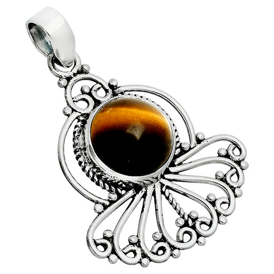 Natural Tiger Eye - Africa Pendant P-1544 SDP157542