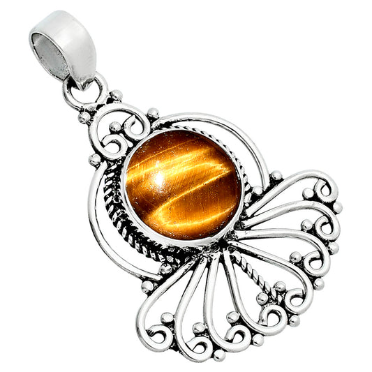 Natural Tiger Eye - Africa Pendant P-1544 SDP157543