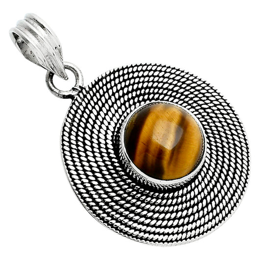 Natural Tiger Eye - Africa Pendant P-1354 SDP157552