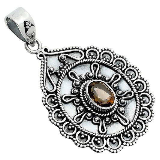 Natural Smoky Quartz - Brazil Pendant P-1214 SDP157611