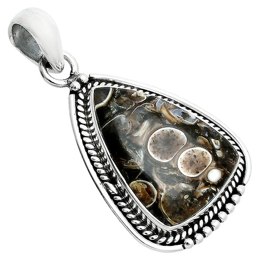 Natural Turtella Jasper - USA Pendant P-1511 SDP157636