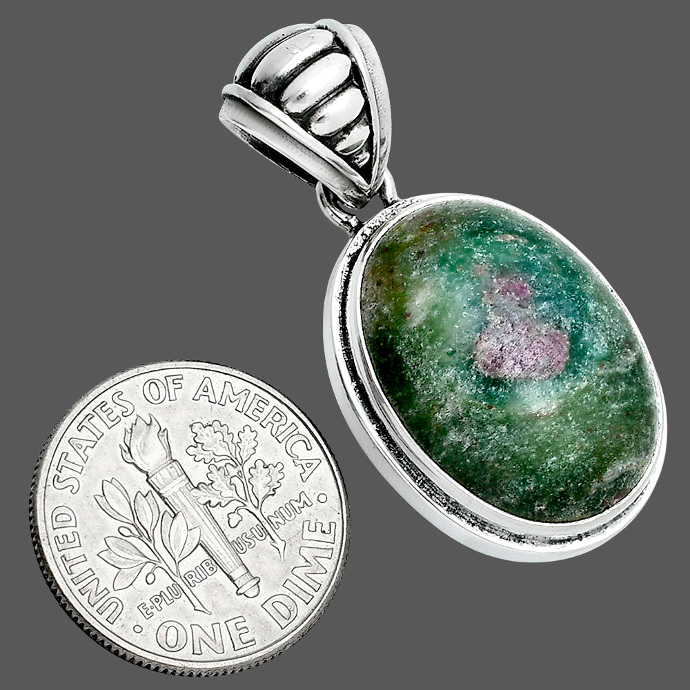 Ruby-In-Fuchsite Pendant P-1124 SDP157657