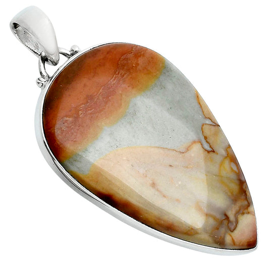 Natural Polygram Jasper Pendant P-1001 SDP157671