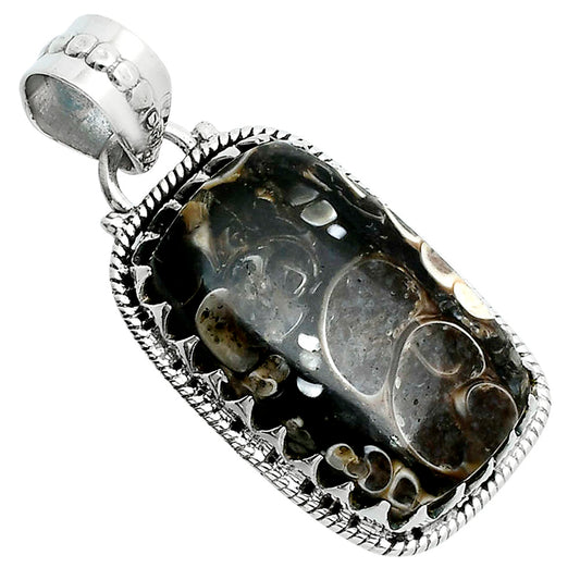 Natural Turtella Jasper - USA Pendant P-1515 SDP157682