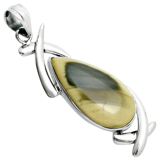 Natural Imperial Jasper - Mexico Pendant P-1428 SDP157685