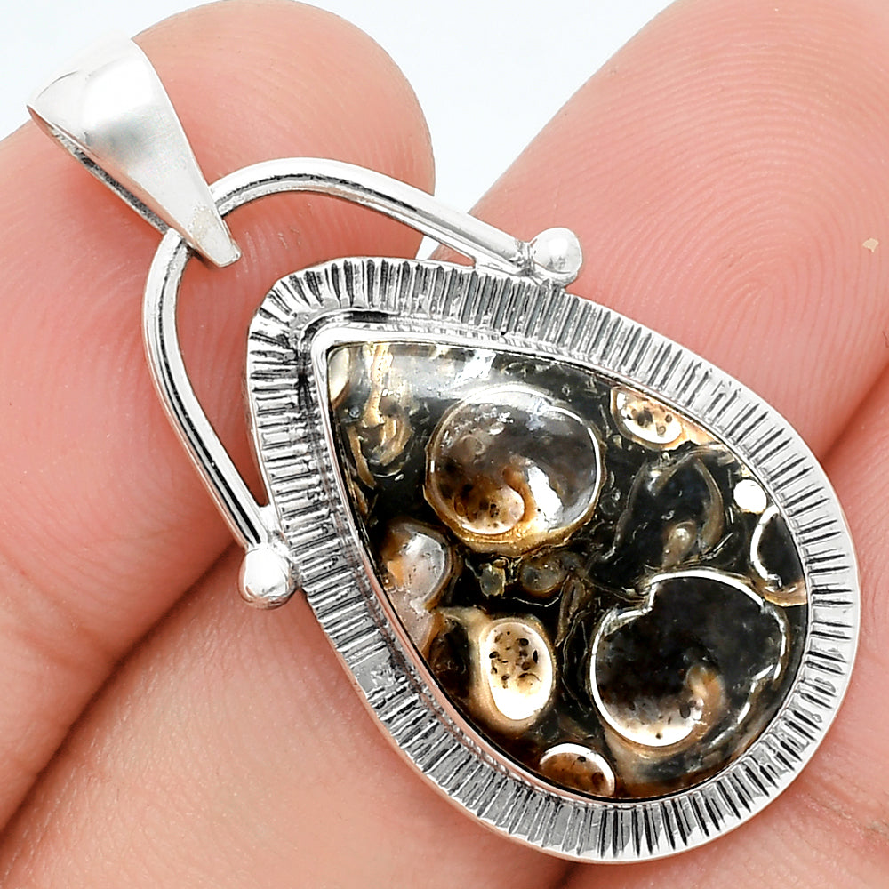 Natural Turtella Jasper - USA Pendant P-1367 SDP157690