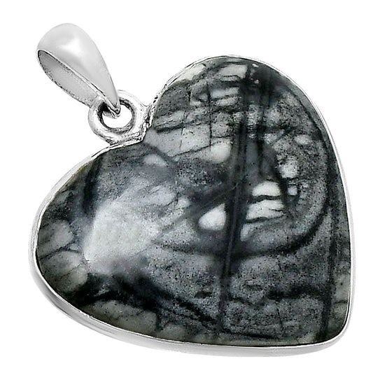 Natural Picasso Jasper Pendant P-1043 SDP157753