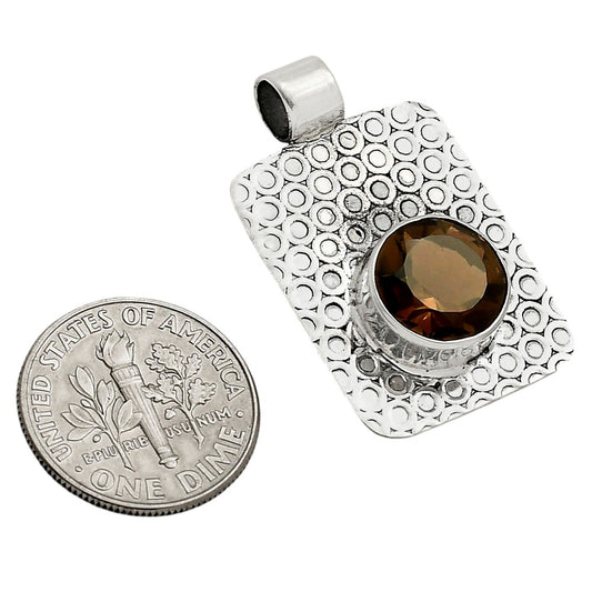 Smoky Quartz Pendant P-1674 SDP157757