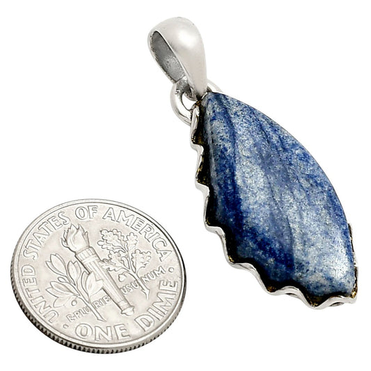 Dumortierite Quartz Pendant P-1624 SDP157773