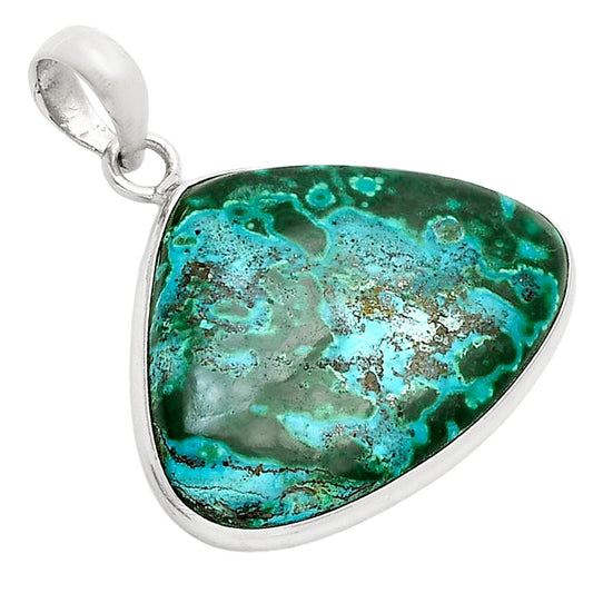 Azurite In Malachite - Morenci Mines Pendant P-1001 SDP157930