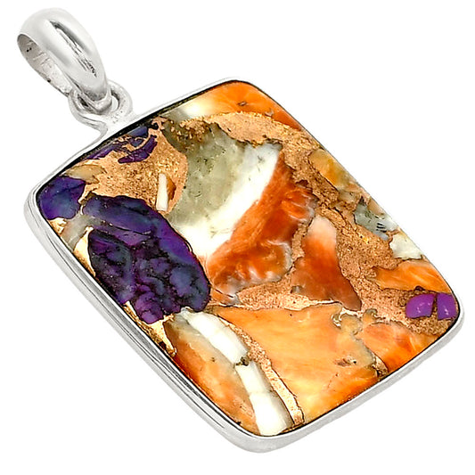 Spiny Oyster Turquoise - Arizona Pendant P-1001 SDP157995