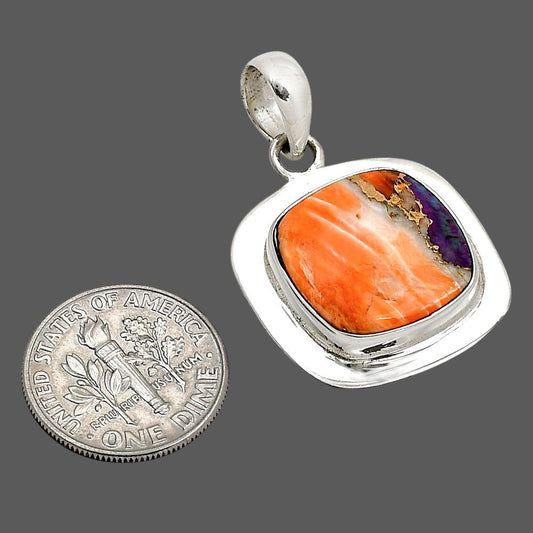 Spiny Oyster Turquoise Pendant P-1076 SDP158135