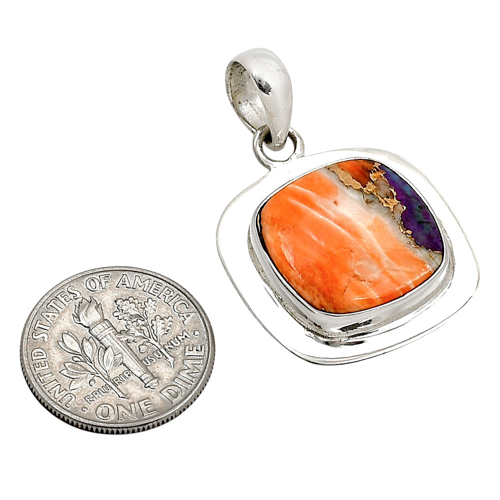Spiny Oyster Turquoise Pendant P-1076 SDP158135