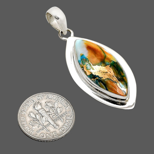 Spiny Oyster Turquoise Pendant P-1076 SDP158169