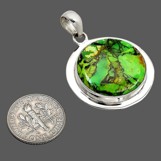 Green Matrix Turquoise Pendant P-1076 SDP158207