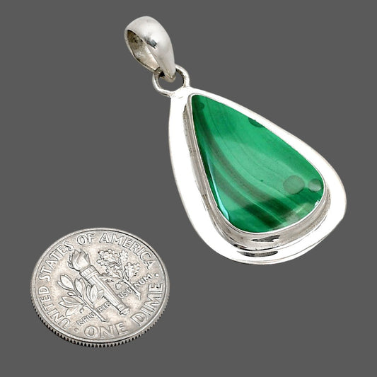 Malachite Eye Pendant P-1076 SDP158228