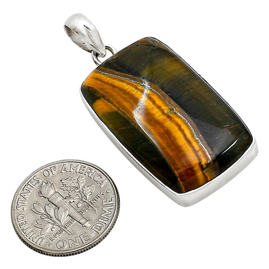 Blue Tiger Eye Pendant P-1001 SDP158434