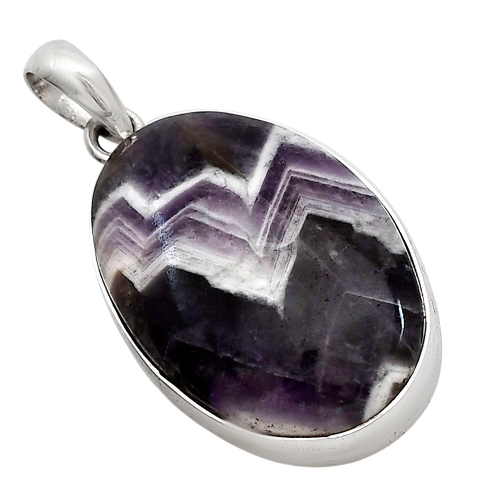 Chevron Amethyst Pendant P-1001 SDP158458