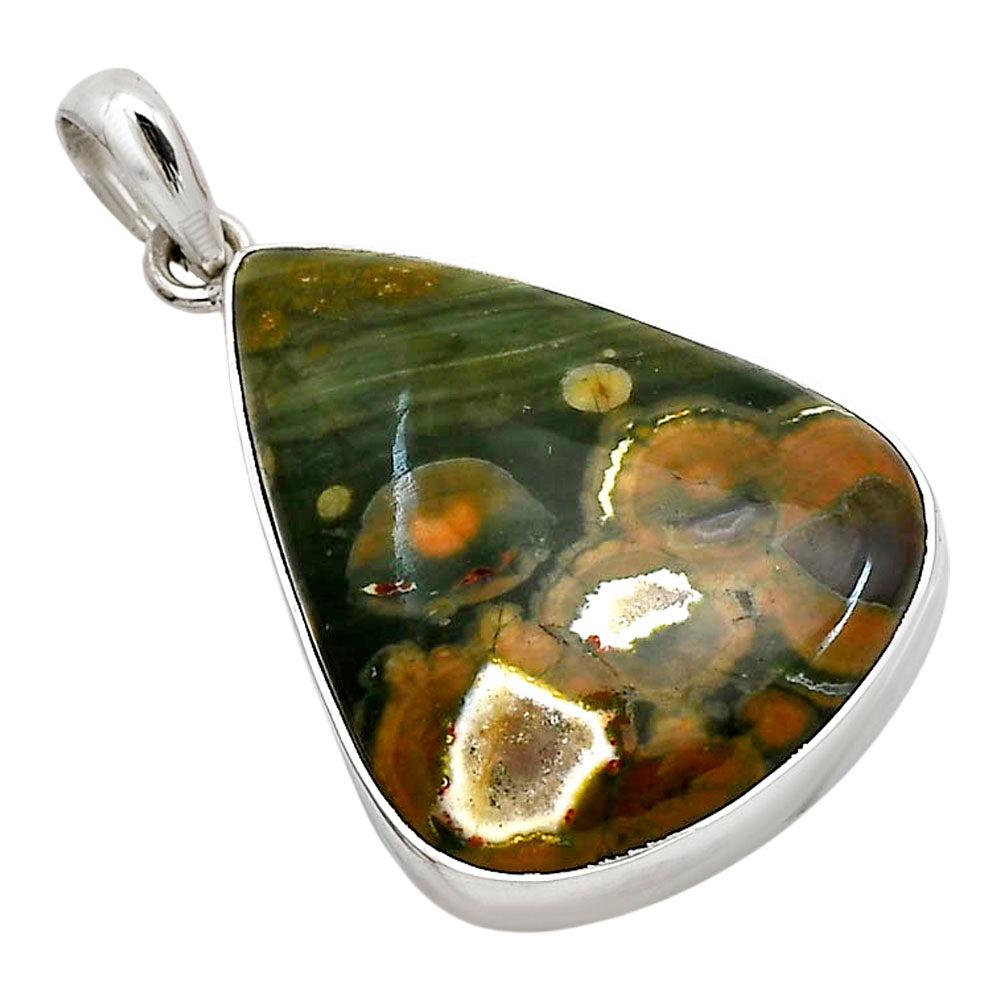Rhyolite - Rainforest Jasper Pendant P-1001 SDP158462