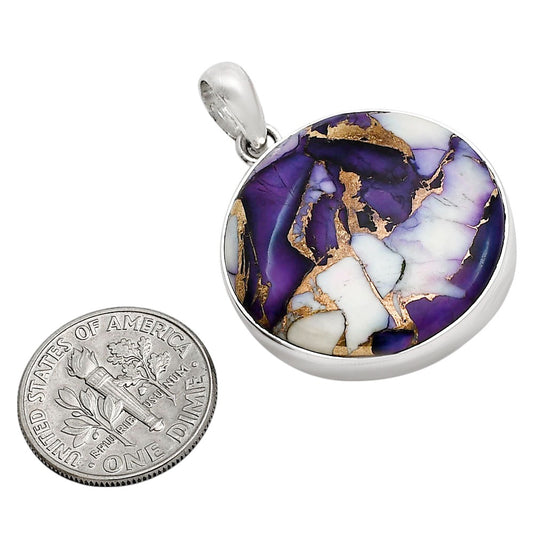 Spiny Oyster Turquoise Pendant P-1001 SDP158488