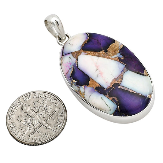 Spiny Oyster Turquoise Pendant P-1001 SDP158499