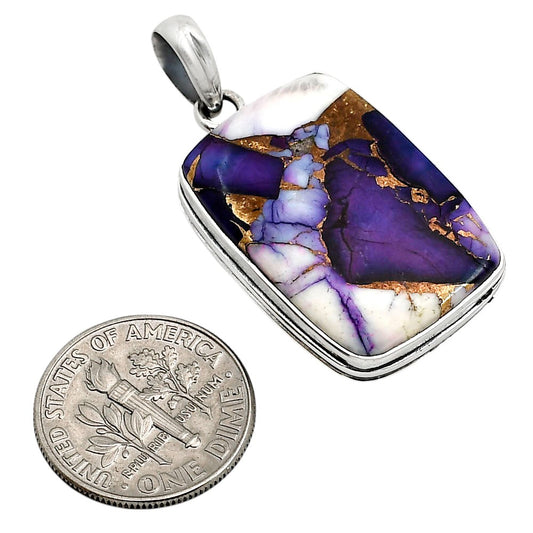 Spiny Oyster Turquoise Pendant P-1124 SDP158640