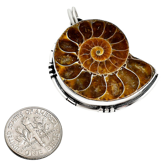 Fossil Ammonite Pendant P-1736 SDP158653