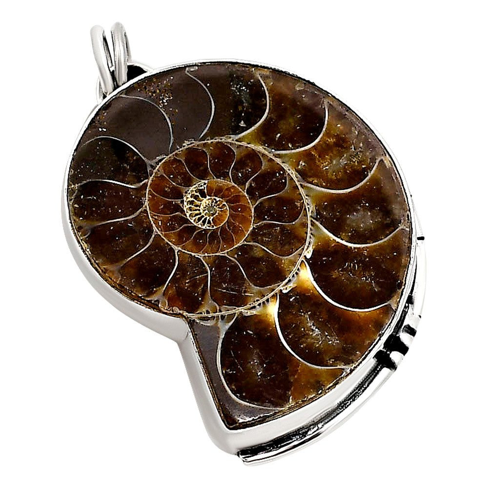 Fossil Ammonite Pendant P-1736 SDP158656