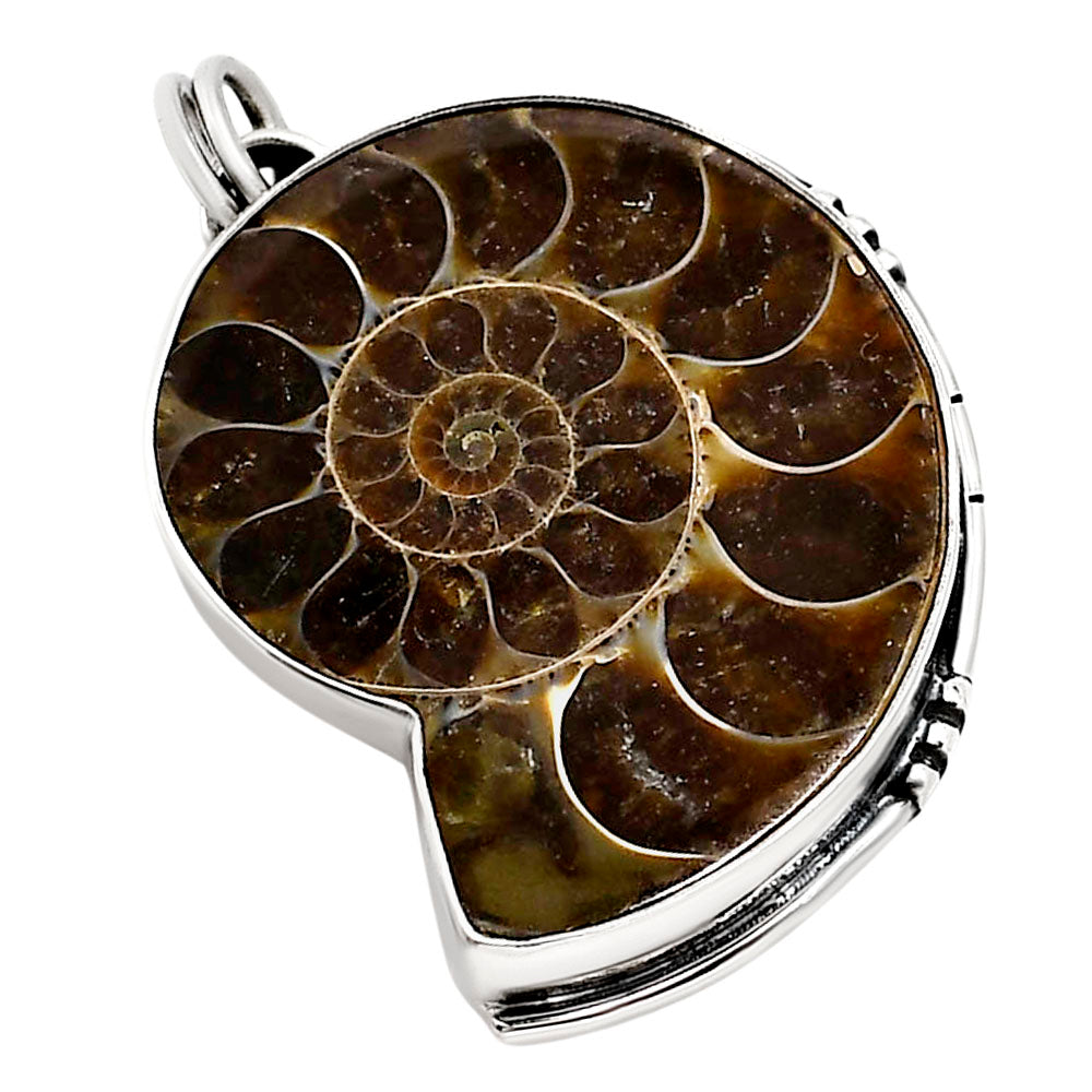 Fossil Ammonite Pendant P-1736 SDP158665