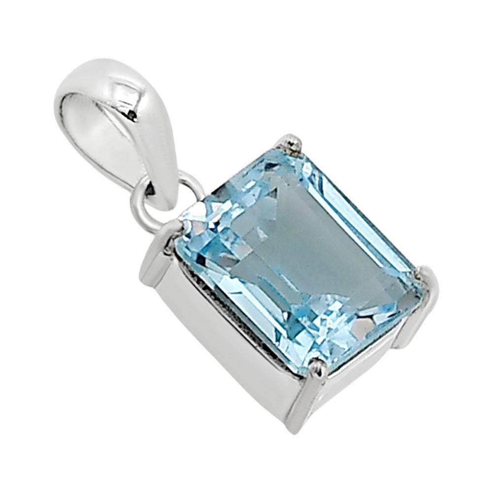 Sky Blue Topaz Pendant P-1013 SDP158851