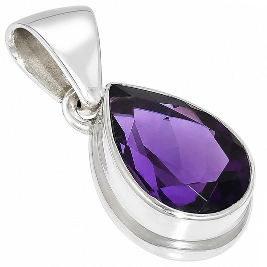 African Amethyst Pendant P-1124 SDP158871
