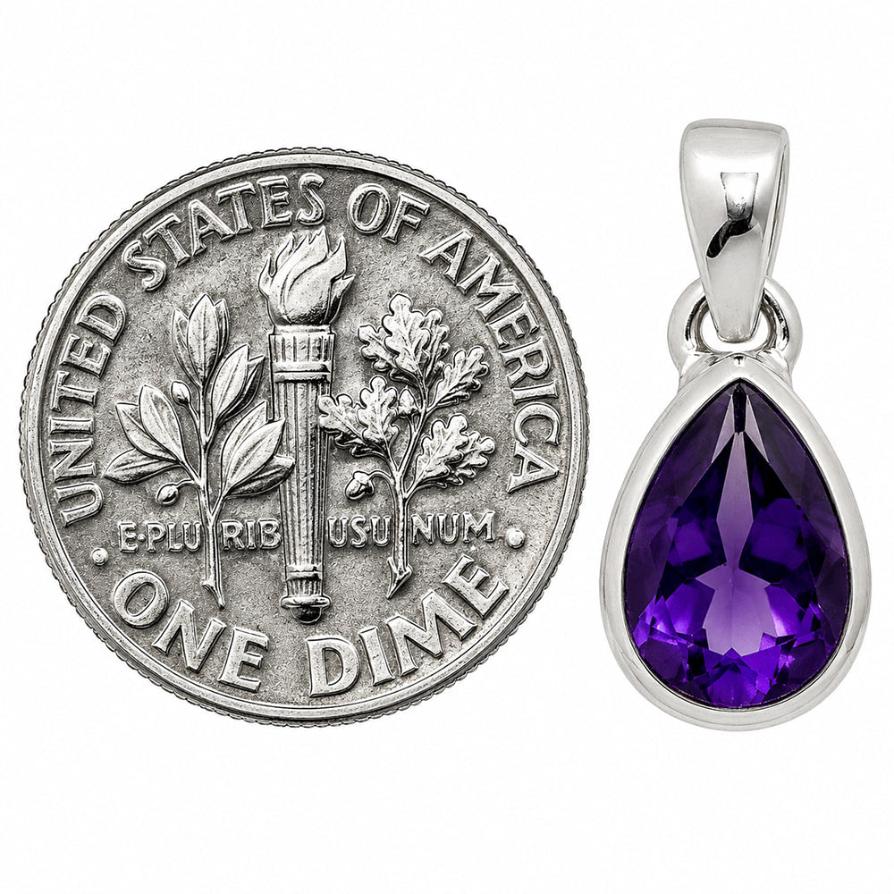 African Amethyst Pendant P-1002 SDP158919
