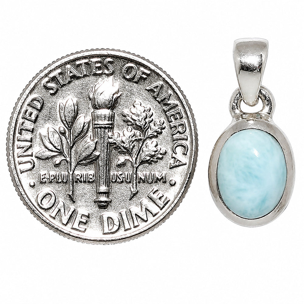 Larimar (Dominican Republic) Pendant P-1002 SDP158961