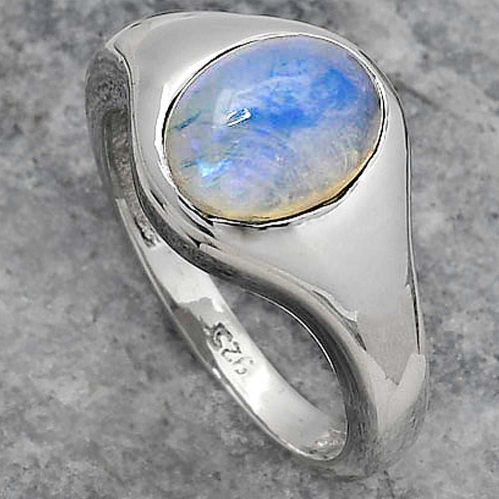 Natural Ethiopian Opal Ring size-7.5 R-1115 SDR151497