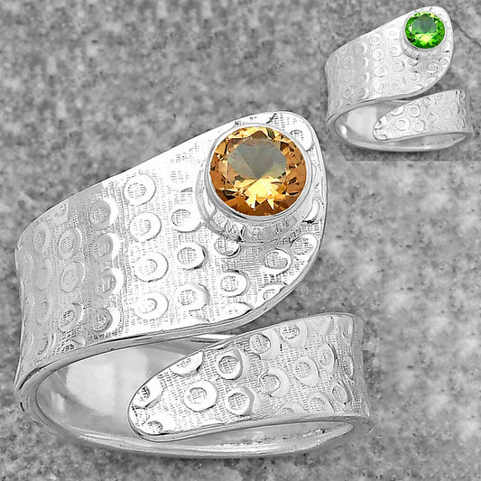 Adjustable - Zandrite Color Change Ring size-7 R-1374 SDR152612