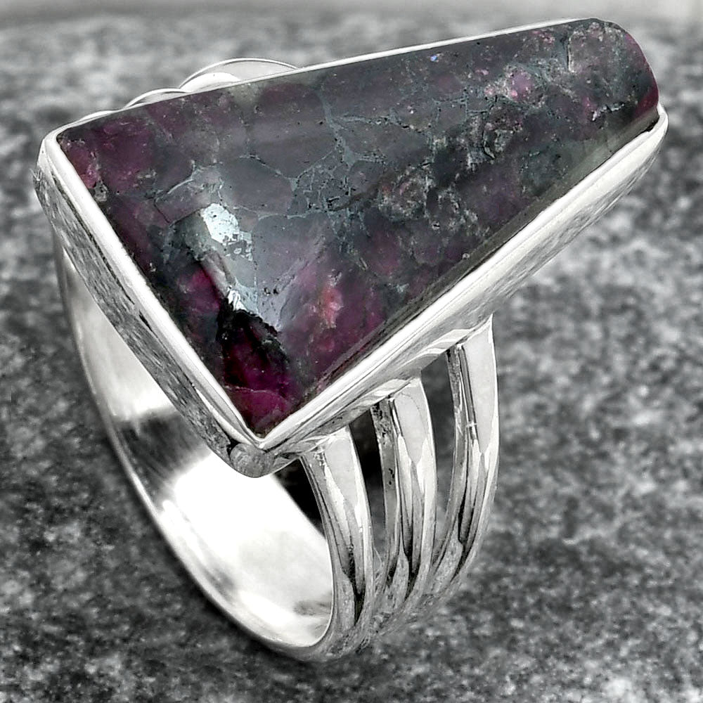 Natural Russian Eudialyte Ring size-7 R-1003 SDR157513