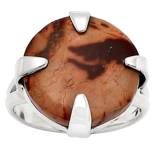 Natural Indian Paint Gemstone Ring size-8.5 R-1305 SDR157719