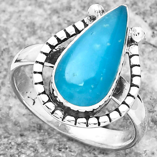 Natural Smithsonite Ring size-7.5 R-1518 SDR159447