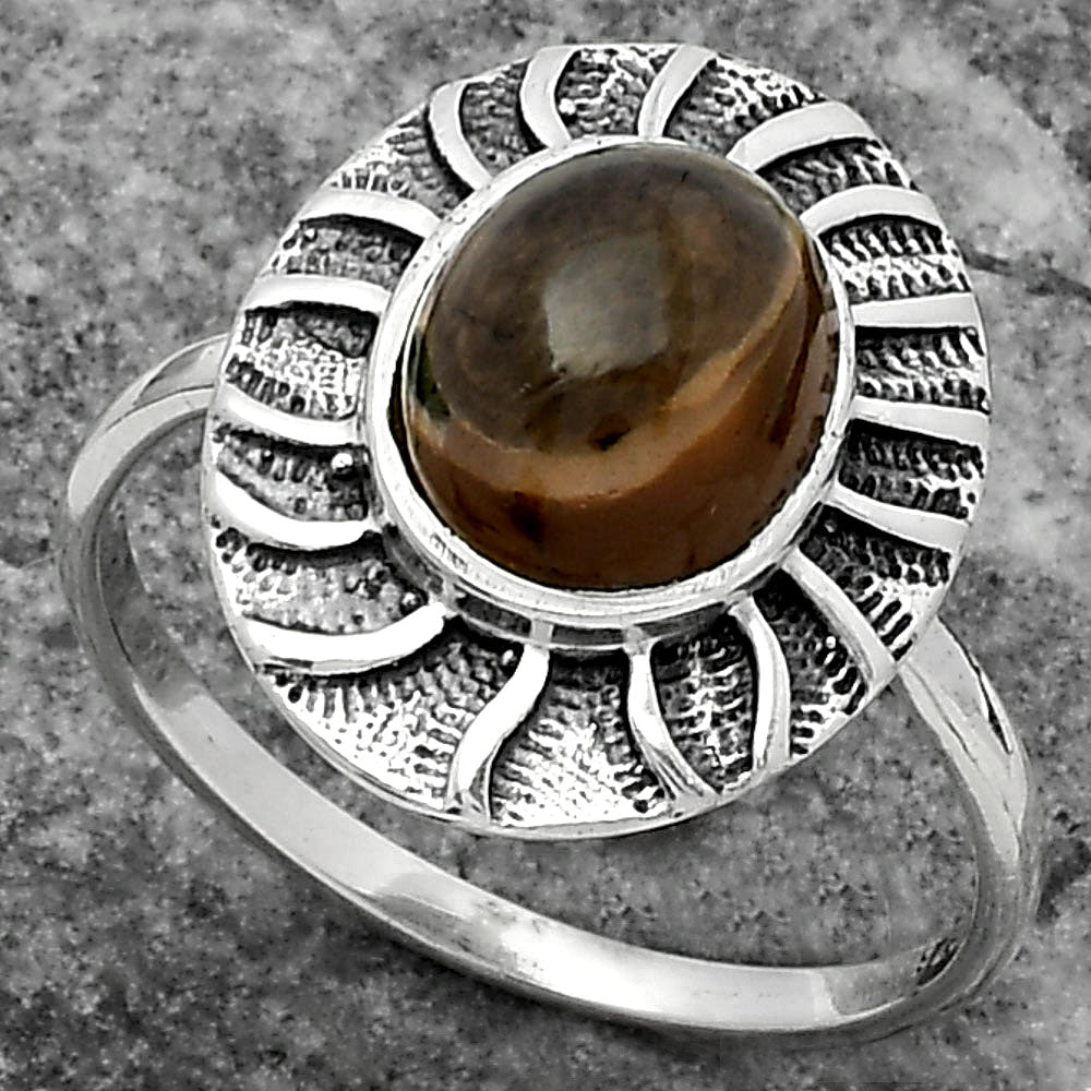 Natural Smoky Quartz - Brazil Ring size-8.5 R-1085 SDR159796