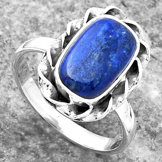 Natural Lapis - Afghanistan Ring size-8 R-1083 SDR159883